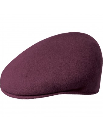Kangol, sapca din lana 504, Rosu bordo