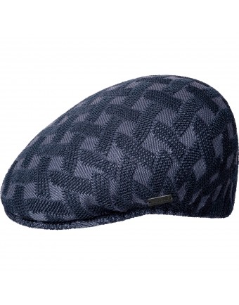 Kangol, sapca cross weave 504, Albastru marin