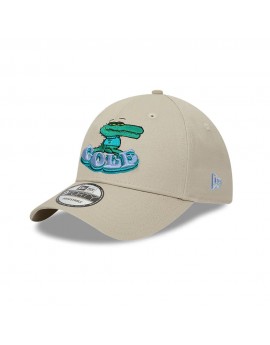 New Era 9forty golf gator beige