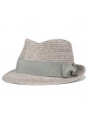 Kangol Wheat Braid Arnold Trilby Grey