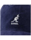 Sapca Kangol Cord Baseball Bleumarin