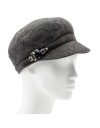 Betmar Rhinestone Cadet Hat Gray