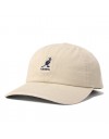 Sapca Kangol Washed Cotton Adjustable Baseball Bej