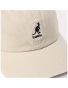 Sapca Kangol Washed Cotton Adjustable Baseball Bej
